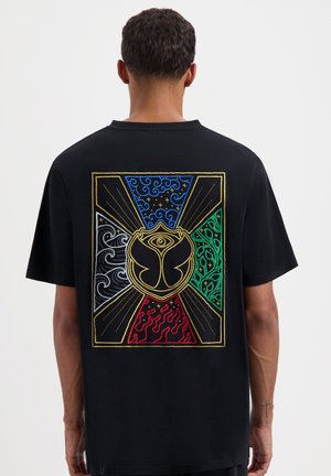 UNITY FLAG BACK - T-shirt print - black