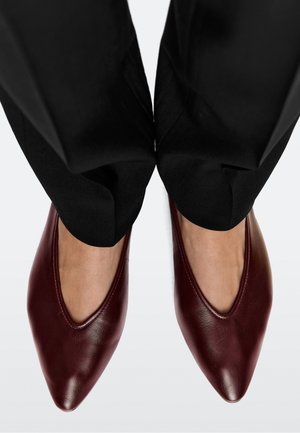 Massimo Dutti, Ballerina shoes - bordeaux
