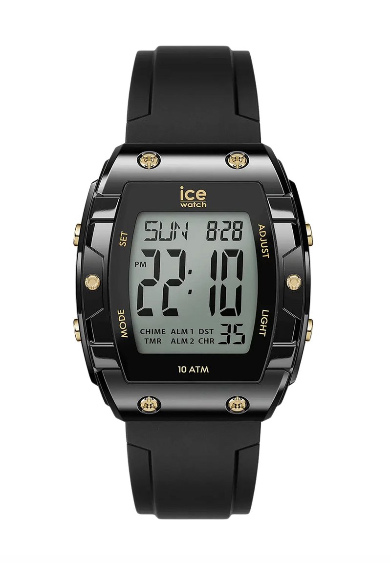 Ice-Watch Digitalna ura - black and gold coloured s