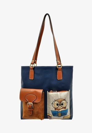 Dogo, THE WISE OWL - Tote bag - blau