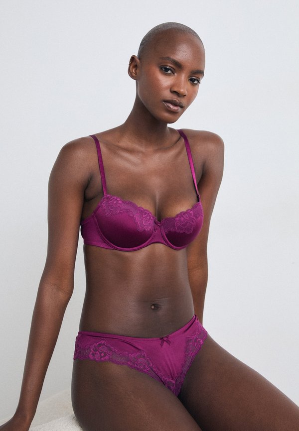 SHINE - Underwired bra - magenta purple4