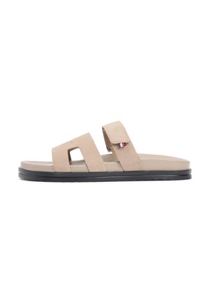 Pantolette flach - coastal taupe