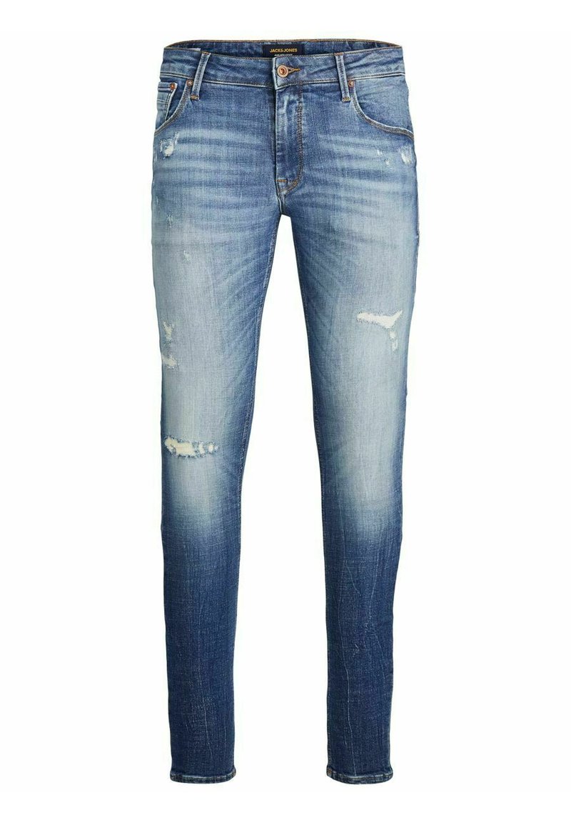 jack & jones Jeans Skinny Fit blauw denim/bluedenim