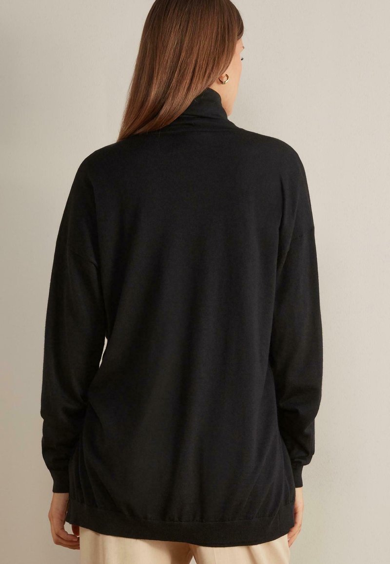 Damen Strickjacken | Falconeri Strickjacke schwarz/schwarz - QY06253 Damen Strickjacken | Falconeri Strickjacke schwarz/schwarz - QY06253