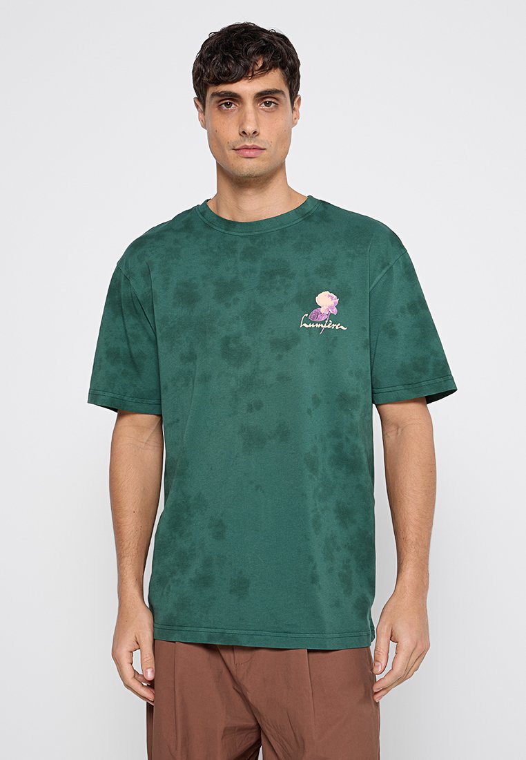 Only & Sons T-shirt print donkergroen