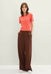 TOM TAILOR DENIM T-shirts basic - plain red