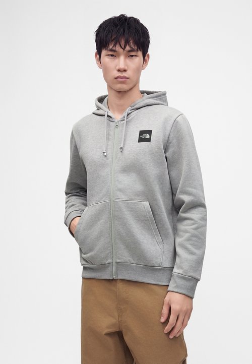 The North Face BOX HALF DOME REGULAR FULL ZIP HOODIE - Zip-up sweatshirt - pale grey heather — photo 4