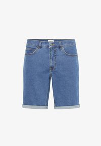 Unselected, light blue denim