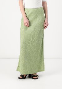 Samsøe Samsøe SAAGNETA LONG SKIRT - Gonna lunga - peridot mel