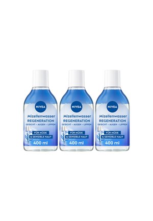 3 X MIZELLENWASSER REGENERATION 400 ML - Makeup remover