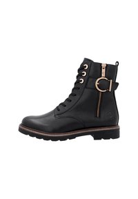 Remonte Bottines à lacets - schwarz