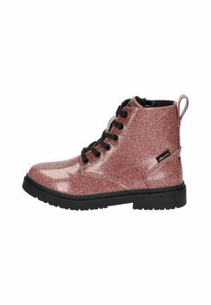 LICO, LICO FREIZEITSTIEFEL ISALIE MID - Lace-up ankle boots - schwarz pink blau