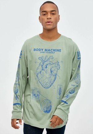 INSIDE BODY MACHINE - Camiseta de manga larga - verde