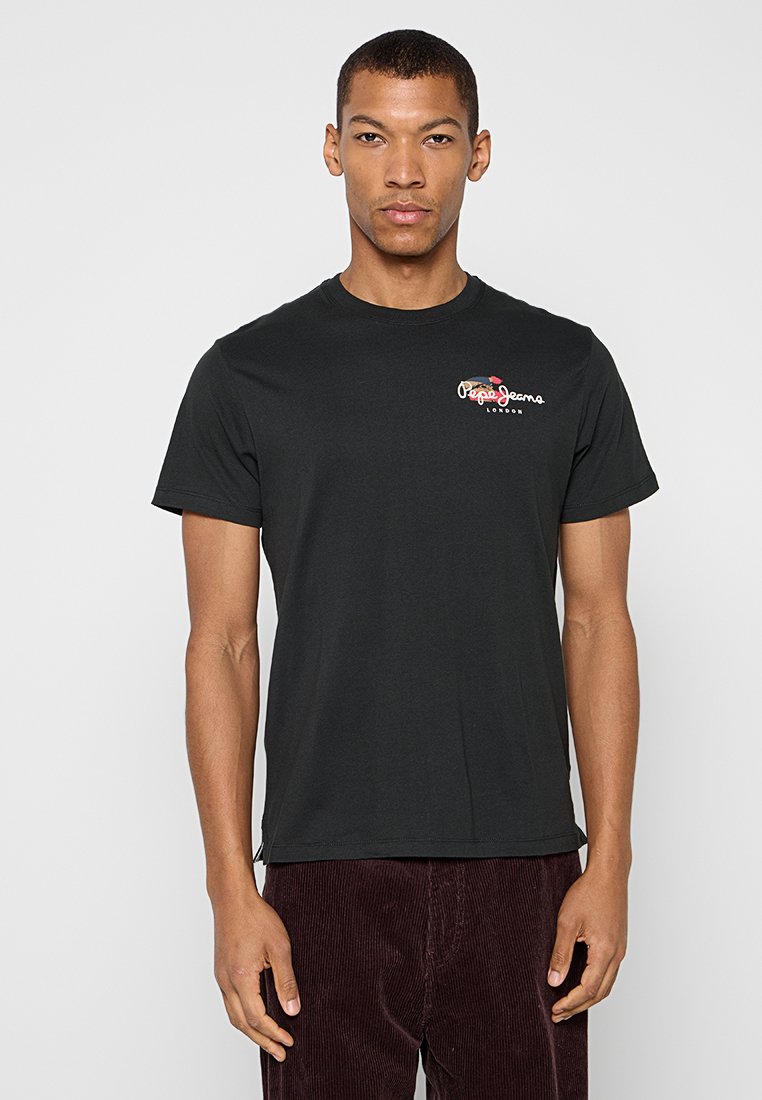 Pepe Jeans T-shirt print zwart