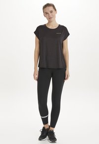 Endurance FUNKTIONS LIMKO - Sports T-shirts - black bean