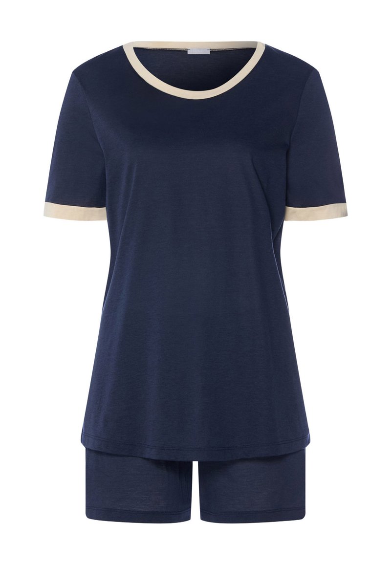 Hanro LAURA SET - Pijama - deep navy/azul marino - Zalando.es