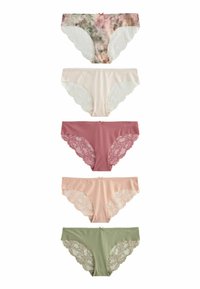 Unausgewählt, pink watercolour floral print sage green cream