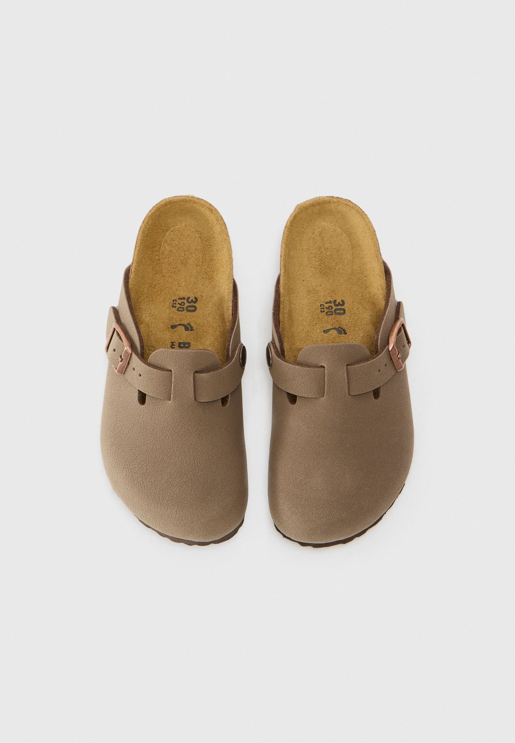 Birkenstock BOSTON UNISEX - Papuci - mocca/maroniu închis - Zalando.ro