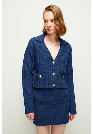 PRINTED  - Blazer - navy blue