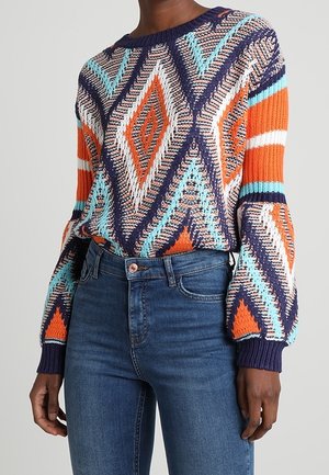 Noisy May Tall Trui - dark blue