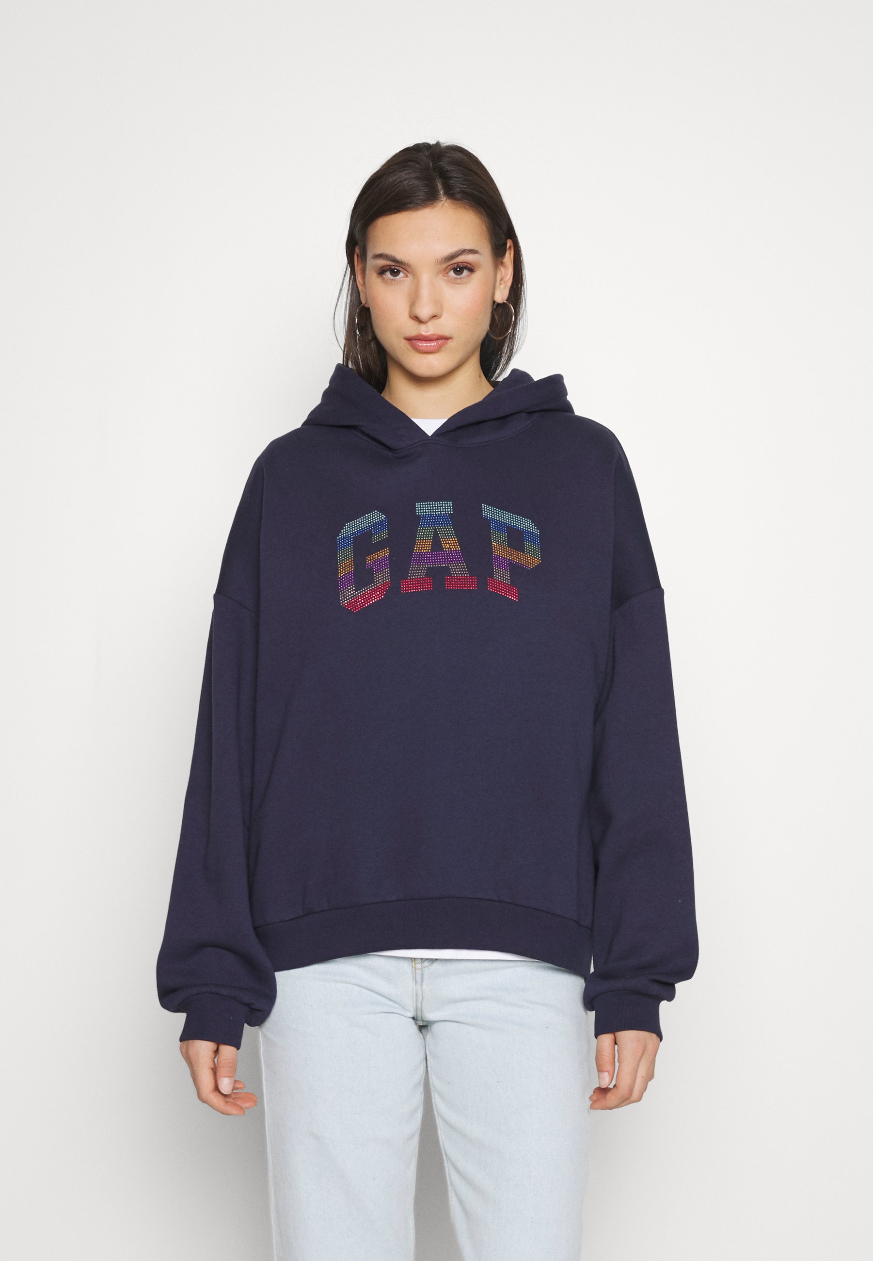navy gap sweater