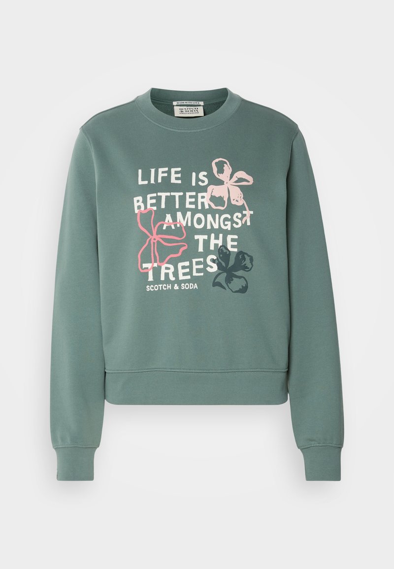 Scotch & Soda Sweater groen