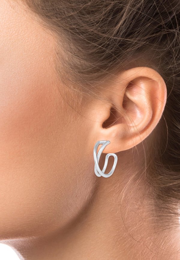 HOOPS CROSS BASIC - Ohrringe