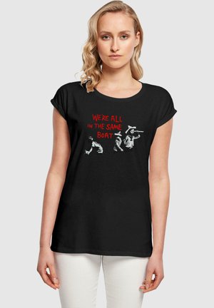BRANDALISED - IN THE SAME  - T-Shirt print - black