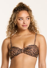 Shiwi ZOE - Bikini - beige mixed animal