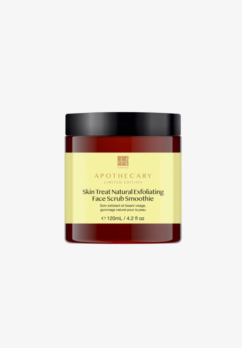 Dr Botanicals - SKIN TREAT EXFOLIATING FACE SCRUB SMOOTHIE 120ML - Peeling, Powiększ