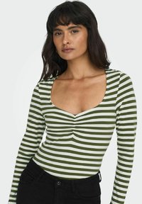 ONLY ONLFIFI RUCHING JRS - Longsleeve - winter moss