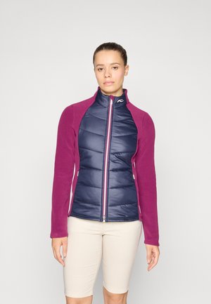 LUCERNE JACKET - Outdoorjas - deep ruby/atlanta blue