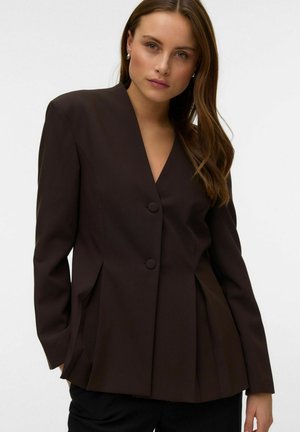 Vero Moda, BLAZER VMJODIE BLAZER - Blazer - chocolate torte