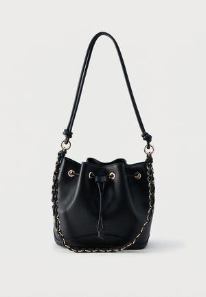 ILARY DRAWSTRING - Käsilaukku - black
