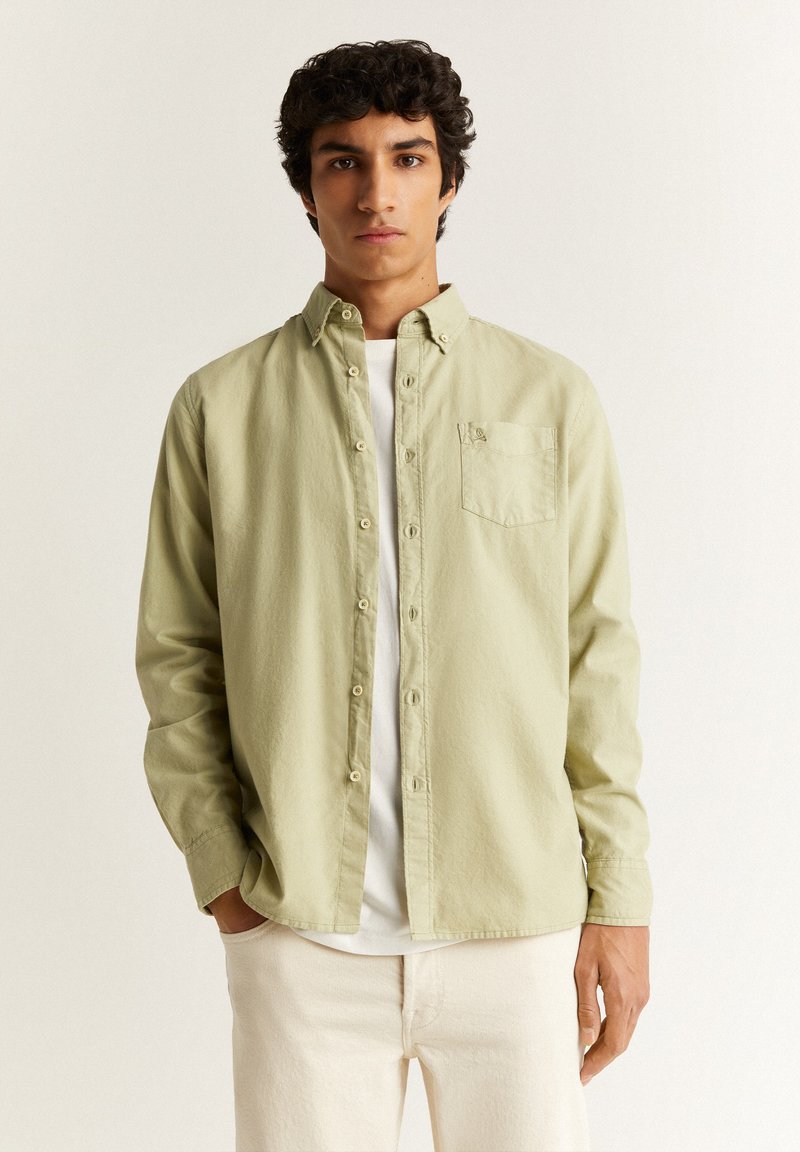 Scalpers - OXFORD BD  - Camisa - khaki, Ampliar