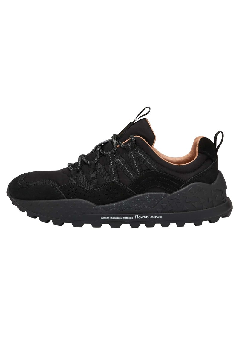 Baskets Flower Mountain En Cuir Noir - Taille 44 (10 US), Neuf Avec étiquettes