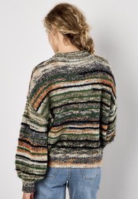 Apricot SPACE DYE STRIPE FLUFFY - Maglione - green