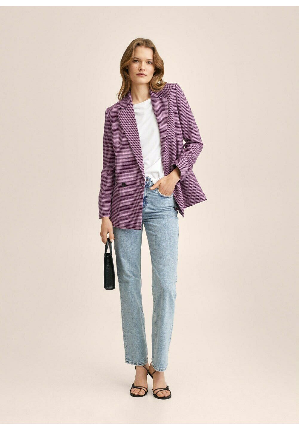 Mango CARLOTA - Short coat - fuchsia 