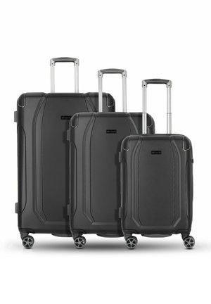 VALENCIA 4 ROLLEN SET 3-TEILIG - Set di valigie - black