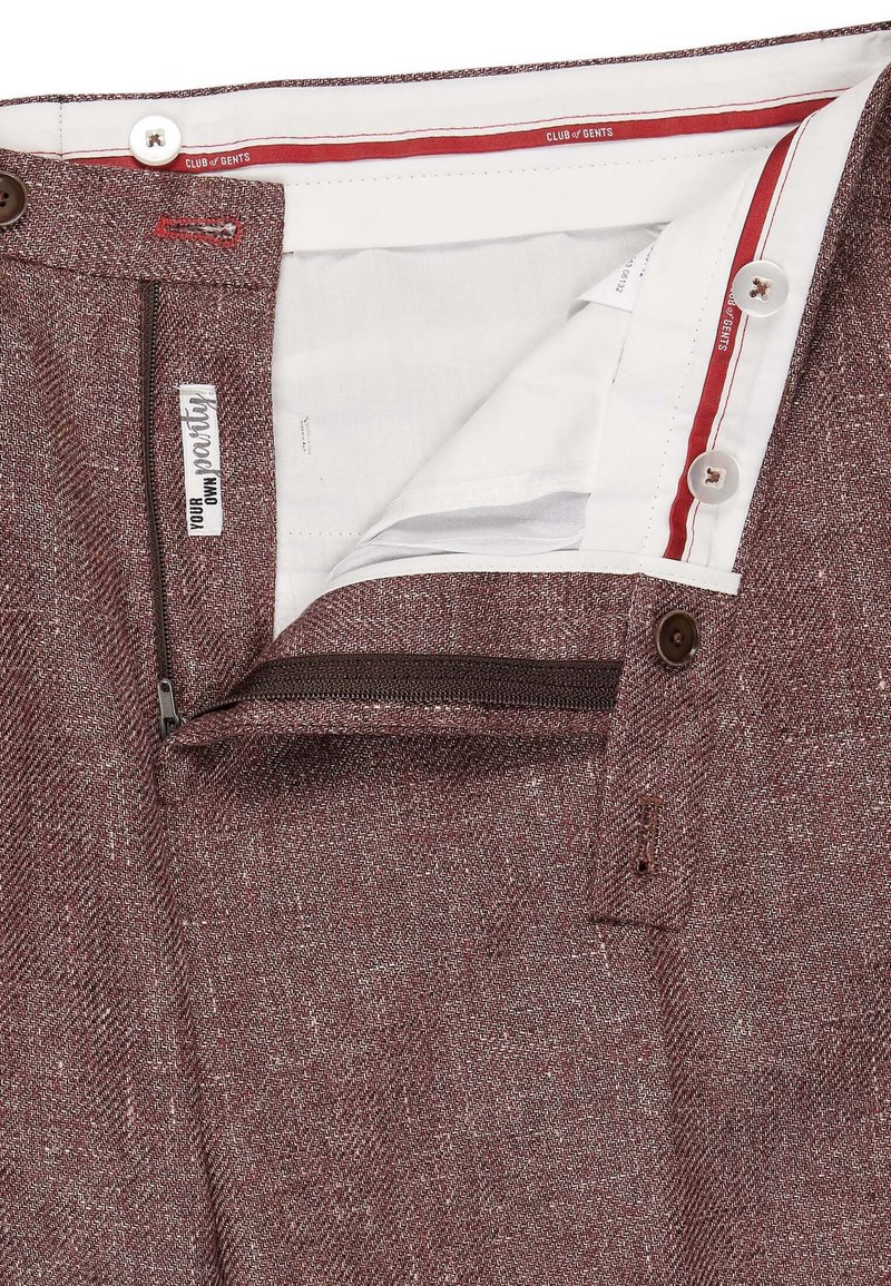 Herren Chinos | CG – Club of Gents Stoffhose rot - ZR21345 Herren Chinos | CG – Club of Gents Stoffhose rot - ZR21345