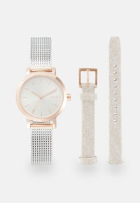 DKNY SOHO - Klocka - silver-coloured