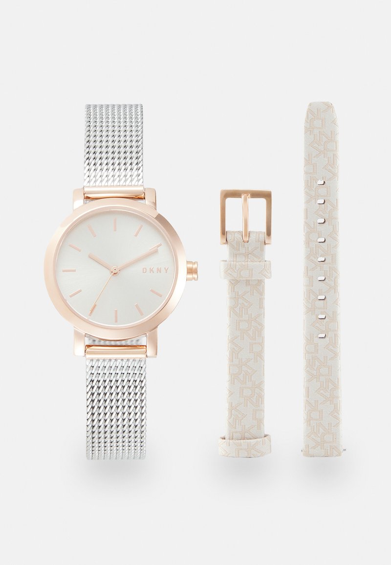 DKNY SOHO - Klocka - silver-coloured