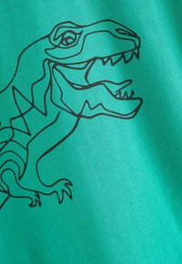 Next RELAXED FIT SHORT SLEEVE GRAPHIC STANDARD - Nyomott mintás póló - green linear dino