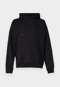 GOTH LOGO LINE - Pulover s kapuco - black