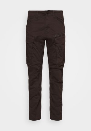G-STAR ROVIC ZIP TAPERED - Cargo trousers - deep brown