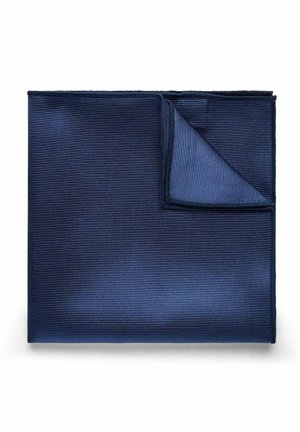 John Henric SOLID WOVEN RIBBED - Ficknäsduk - blue