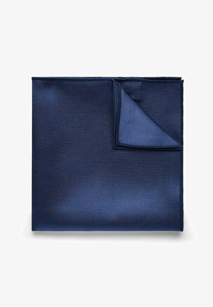 John Henric SOLID WOVEN RIBBED - Einstecktuch - blue