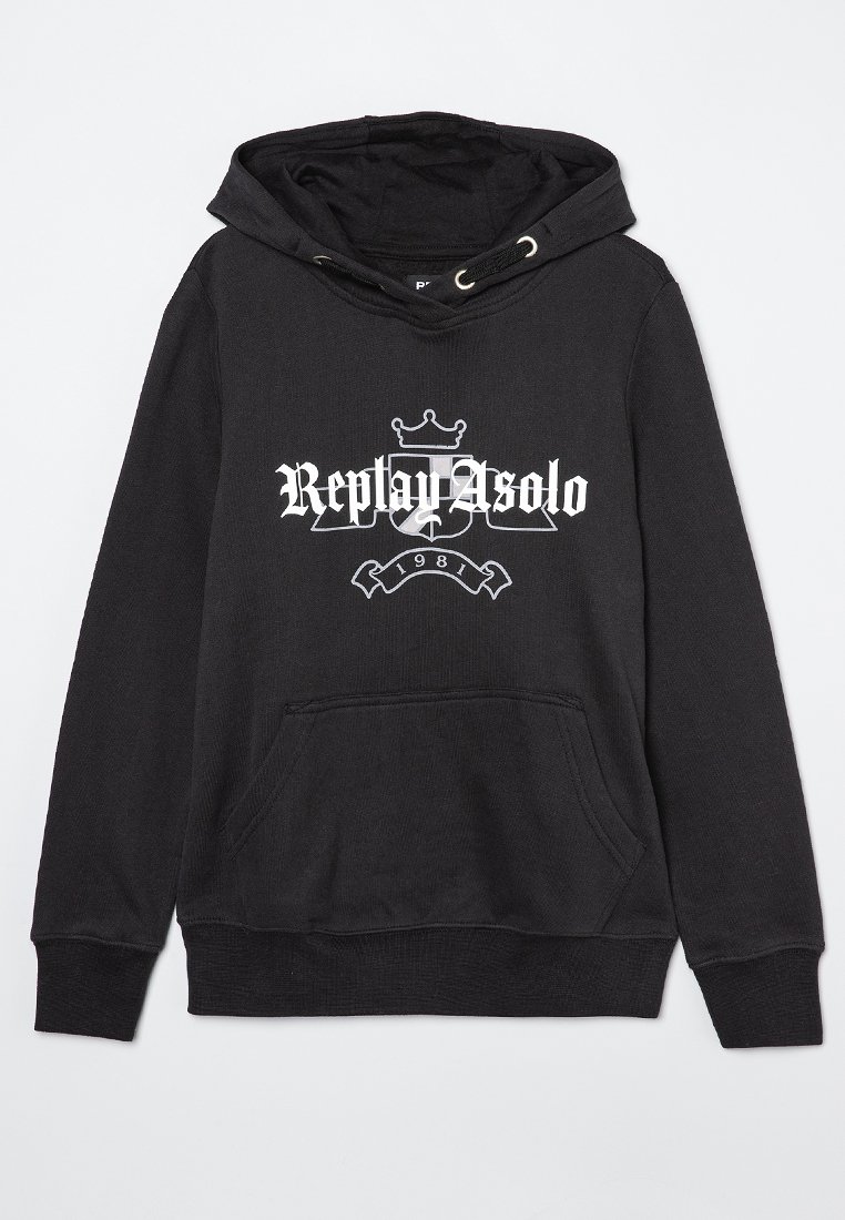Replay Hoodie zwart Replay Hoodie zwart