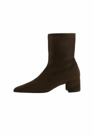 Högl, STIEFELETTE - Stiefelette - chocplum