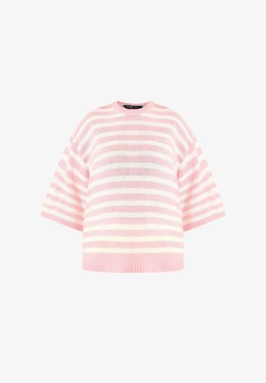 Yours Clothing, PLUS SIZE JUMPERS - Strickpullover - baby pink